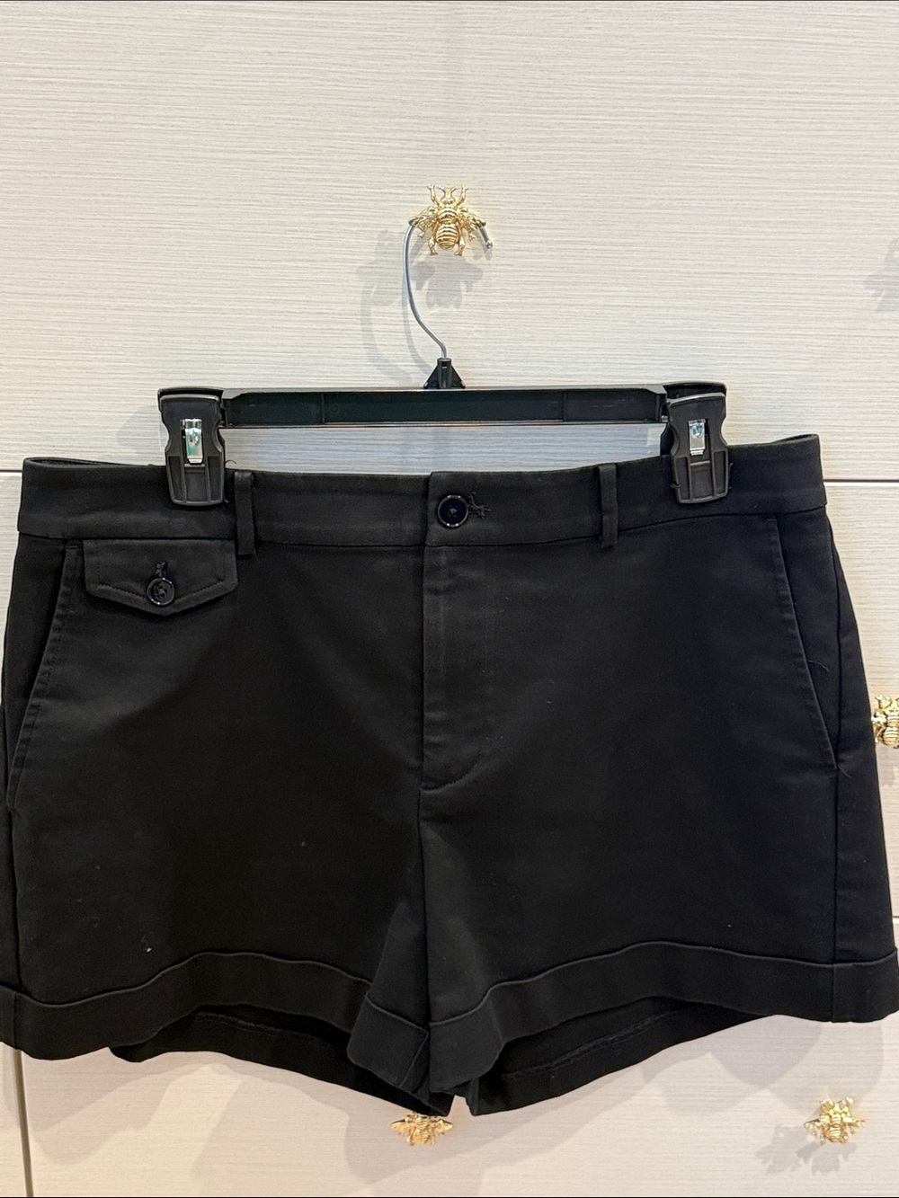 Lauren Ralph Lauren Black Tailored Women's Shorts